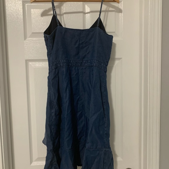 Banana Republic Size 4 Denim Dress - Picture 4 of 5